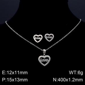 SS Jewelry Set(Most Women)（ Mother's Day） - KS119874-K