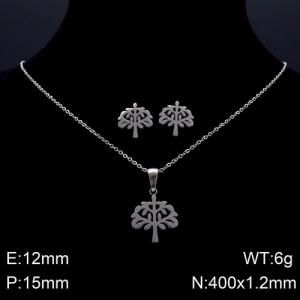 SS Jewelry Set(Most Women) - KS119884-K