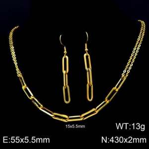 SS Jewelry Set(Most Women) - KS120423-Z