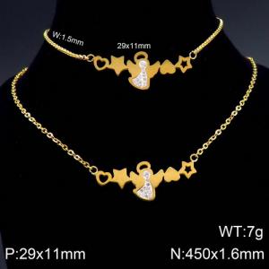 SS Jewelry Set(Most Women) - KS120820-KFC