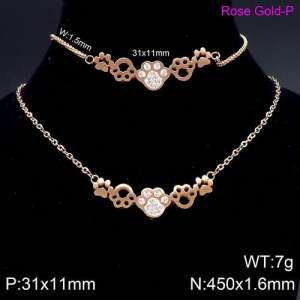 SS Jewelry Set(Most Women) - KS120823-KFC