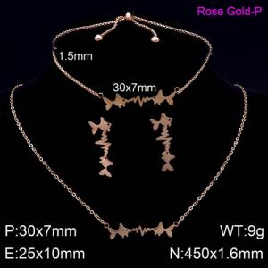 SS Jewelry Set(Most Women) - KS120836-KFC