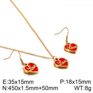 SS Jewelry Set(Most Women) - KS120847-KSP