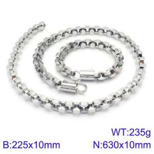 SS Jewelry Set(Most Men) - KS121276-KFC