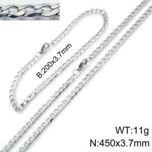 SS Jewelry Set(Most Men) - KS121520-Z