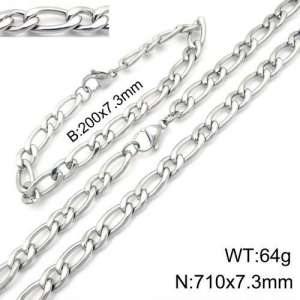 SS Jewelry Set(Most Men) - KS121551-Z