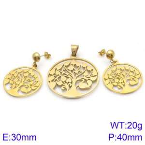 SS Jewelry Set(Most Women) - KS122627-K