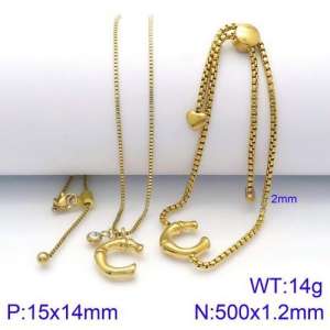 SS Jewelry Set(Most Women) - KS123337-KFC