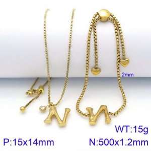 SS Jewelry Set(Most Women) - KS123348-KFC