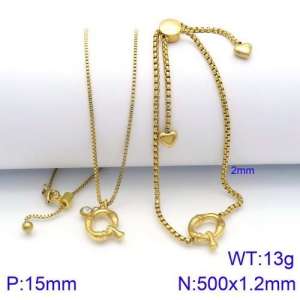 SS Jewelry Set(Most Women) - KS123351-KFC