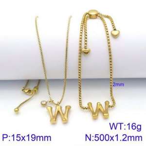 SS Jewelry Set(Most Women) - KS123357-KFC