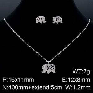 SS Jewelry Set(Most Women) - KS128459-K