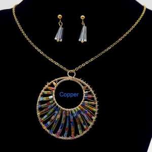 Copper Jewelry Set(Most Women) - KS128928-BI