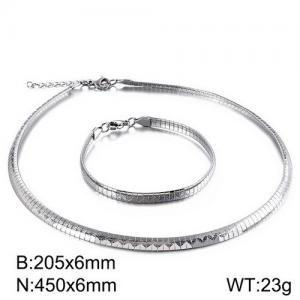 SS Jewelry Set(Most Women) - KS129868-Z