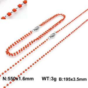 SS Jewelry Set(Most Women) - KS130906-Z