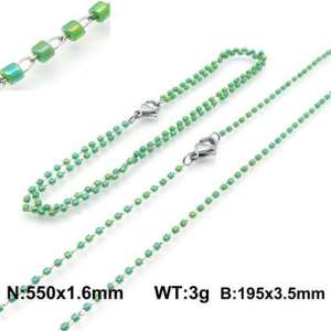 SS Jewelry Set(Most Women) - KS130934-Z
