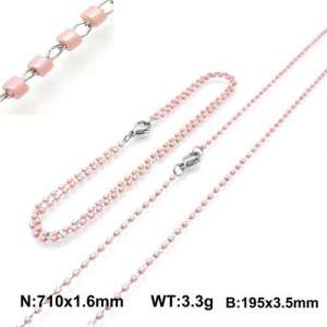 SS Jewelry Set(Most Women) - KS130965-Z