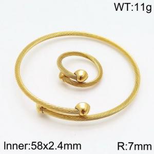 SS Jewelry Set(Most Men) - KS131493-LO