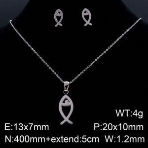 SS Jewelry Set(Most Women) - KS132850-KFC