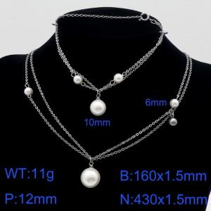 SS Jewelry Set(Most Women) - KS133386-Z