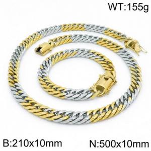 SS Jewelry Set(Most Men) - KS133485-Z