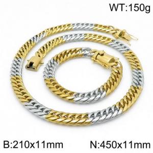 SS Jewelry Set(Most Men) - KS133490-Z
