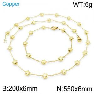 Copper Jewelry Set(Most Women) - KS134291-Z