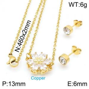 Copper Jewelry Set(Most Women) - KS134493-BI