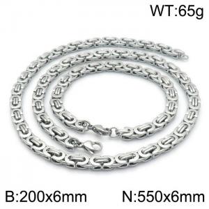 SS Jewelry Set(Most Men) - KS135843-Z