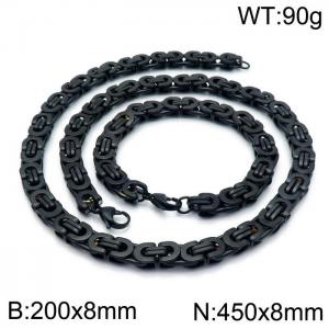 SS Jewelry Set(Most Men) - KS135862-Z