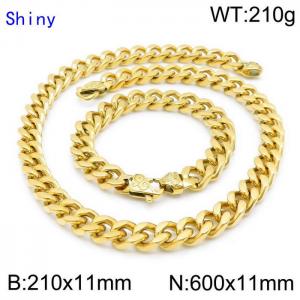 SS Jewelry Set(Most Men) - KS135914-Z