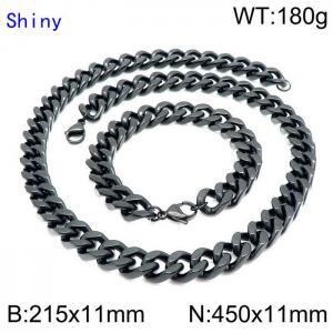 SS Jewelry Set(Most Men) - KS135939-Z