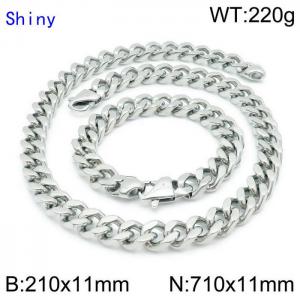 SS Jewelry Set(Most Men) - KS135951-Z