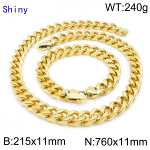 SS Jewelry Set(Most Men) - KS135959-Z