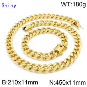 SS Jewelry Set(Most Men) - KS135967-Z