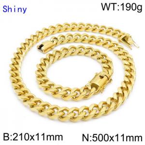 SS Jewelry Set(Most Men) - KS135968-Z