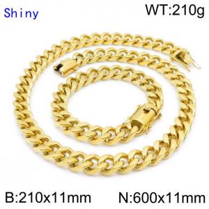 SS Jewelry Set(Most Men) - KS135970-Z