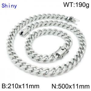 SS Jewelry Set(Most Men) - KS135975-Z