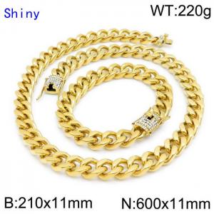 SS Jewelry Set(Most Men) - KS135991-Z
