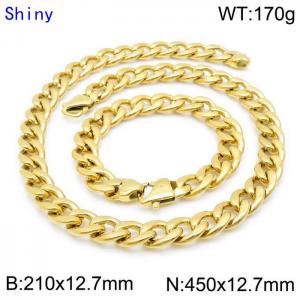 SS Jewelry Set(Most Men) - KS136002-Z