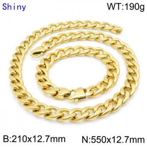 SS Jewelry Set(Most Men) - KS136004-Z