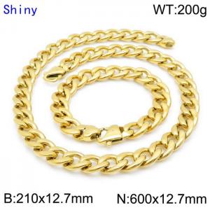 SS Jewelry Set(Most Men) - KS136005-Z