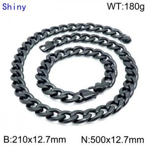 SS Jewelry Set(Most Men) - KS136017-Z