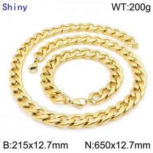 SS Jewelry Set(Most Men) - KS136027-Z