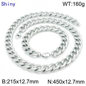 SS Jewelry Set(Most Men) - KS136030-Z