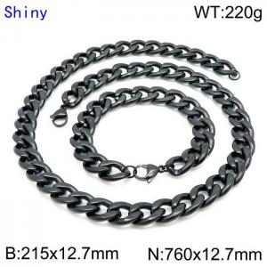 SS Jewelry Set(Most Men) - KS136043-Z