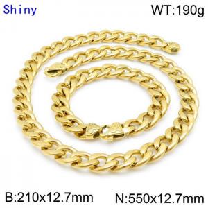 SS Jewelry Set(Most Men) - KS136045-Z