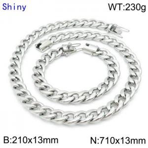 SS Jewelry Set(Most Men) - KS136077-Z