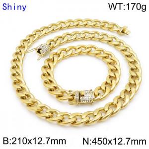 SS Jewelry Set(Most Men) - KS136086-Z