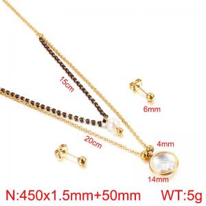 SS Jewelry Set(Most Women) - KS136429-Z